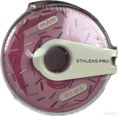 Weiße Nagelfeile, Nachfüllrolle, 80 Feilen auf einer Rolle, Körnung 180