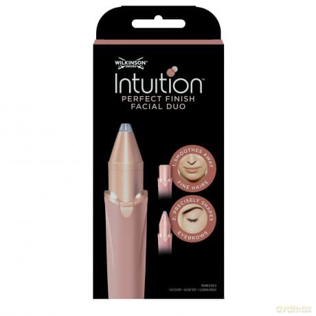 Wilkinson Sword Intuition Perfect Finish 2-in-1 Gesichts- und Augenbrauen-Trimmer für Damen