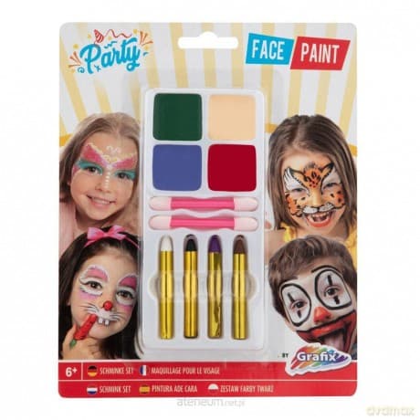 Farbki do malowania twarzy