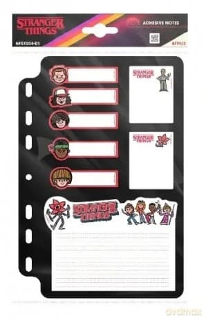 Karteczki samoprzylepne Stranger Things