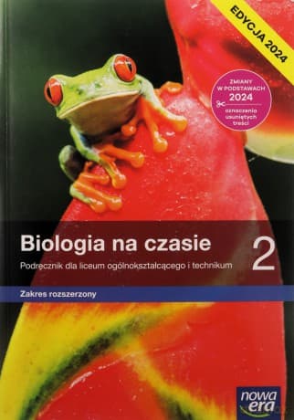 Biologia LO 2 Biologia na czasie Podręcznik zakres rozszerzony - Marek Guzik, Ryszard Kozik, Władysław Zamachowski