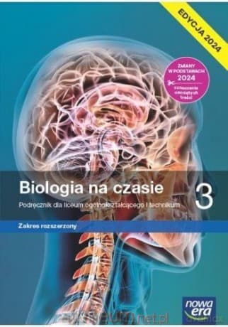 Biologia LO 3 Biologia na czasie Podręcznik zakres rozszerzony