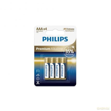 Bateria PHILIPS LR03 Blister 3szt Premium Alkaline