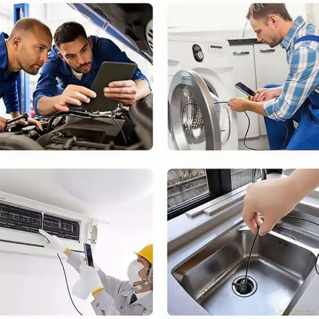 KAMERA ENDOSKOPOWA 2m OBIEKTYW 8/7/5,5mm USB/C/MICRO LTC