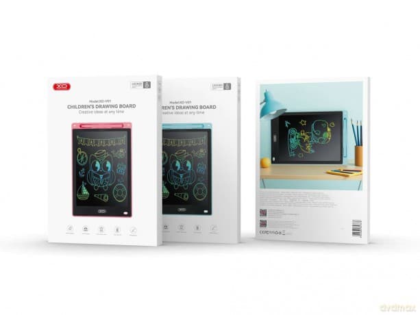 XO tablet graficzny do rysowania LCD V01 10" niebieski