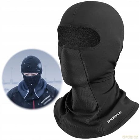 Kominiarka kolarska Rockbros LF8113-1 rozmiar uniwersalny - czarna