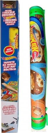 HW mata podłogowa 80X70cm+autko 42022