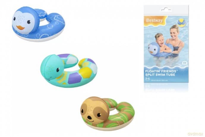 Koło dmuchane zwierzak do pływania B36405 54469