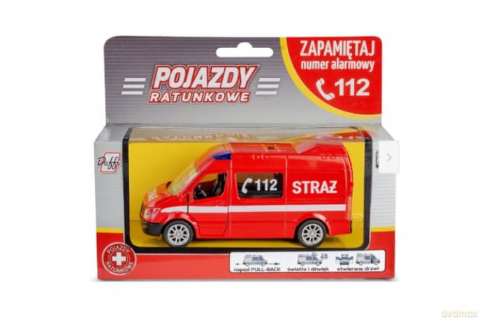 Pojazd ratunkowy straż pożarna B-431 24311