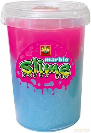 SES Slime marmur niebieski/róż 200g 15021 50211
