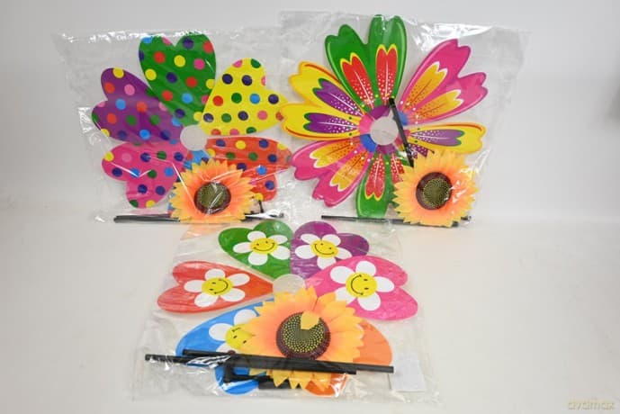 Wiatrak słonecznik różne wzory 1009922