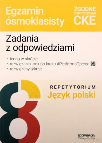 Egzamin ósmoklasisty 2025 Język polski repetytorium wypracowania lektury zadania arkusze - Małgorzata Pająk, Anna Konstantynowicz