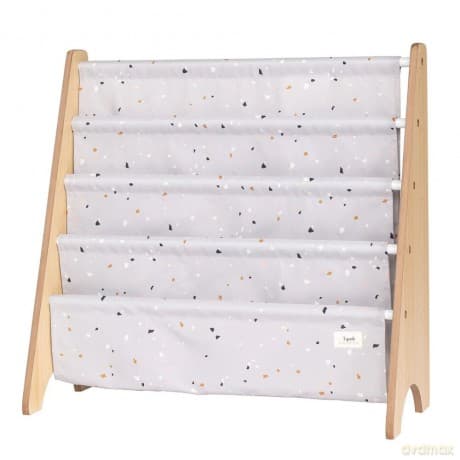 Regał 3 Sprouts 62 x 25 x 61 cm odcienie szarości