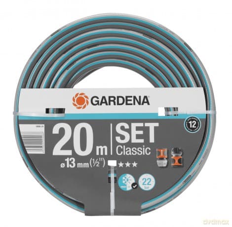 Gardena - GARDENA Classic Hose Set 13 mm (1/2), 20 m - 20 m