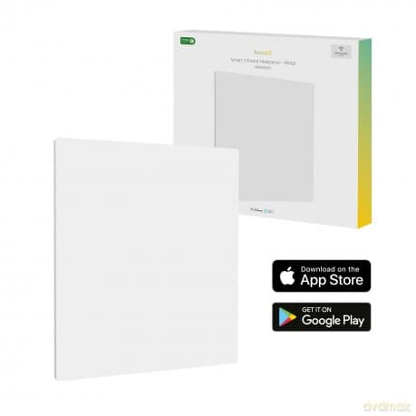 Hombli - Smart Infrared Heat Panel 350W White Metal