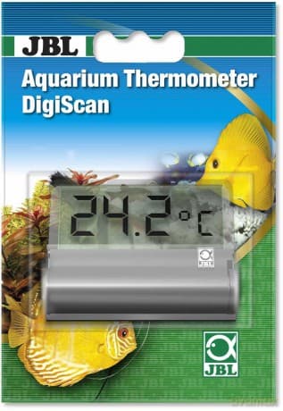 JBL - Aquarium Thermometer Digiscan Digital 6,5X5Cm - (133.0602)