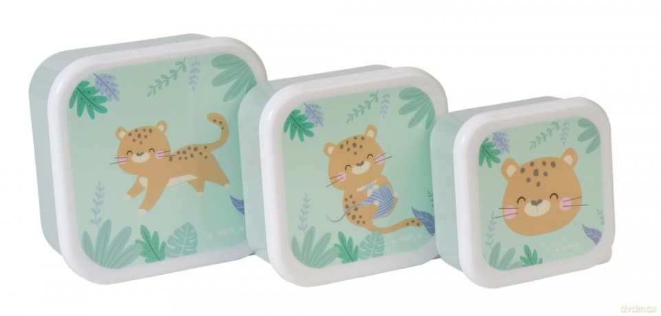 SARO Baby - Set of 3 Lunch Boxes Hunter Mint (SAO70004)