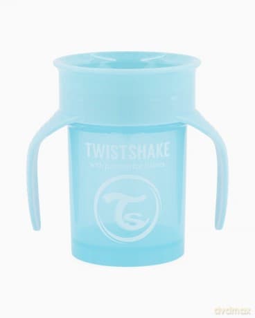 Twistshake - 360 Cup 6+m Pastel Blue