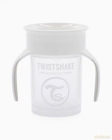 Twistshake - 360 Cup 6+m White