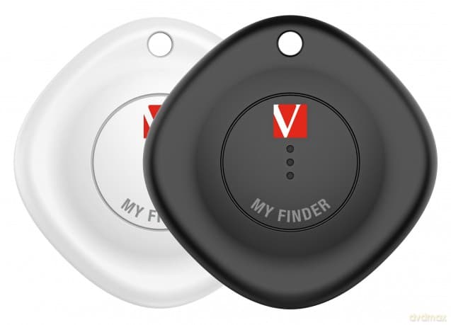 Verbatim - My Finder Bluetooth Tracker, Black/White (2-pack)