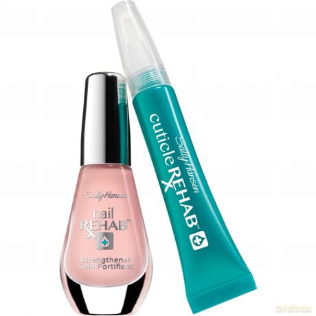 Sally Hansen Odżywka do Skórek, Odżywka do Paznokci Nail Rehab Pakiet
