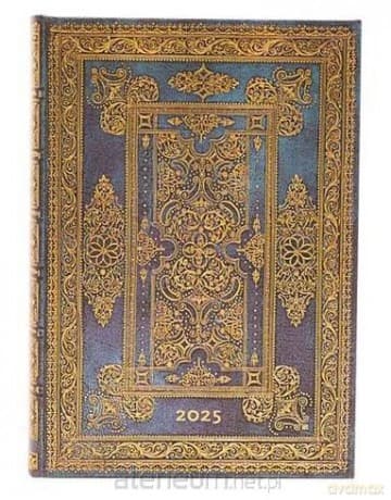 Kalendarz dzienny midi 2025 Blue Luxe