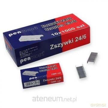 Zszywki 24/6 PENWORLD