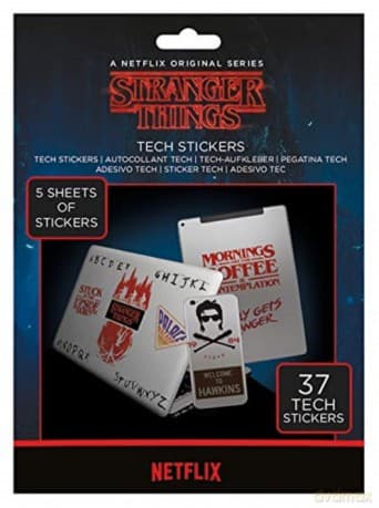 Stranger Things: (The Upside Down) Tech Stickers