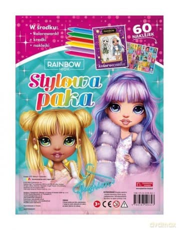 Rainbow High. Stylowa paka