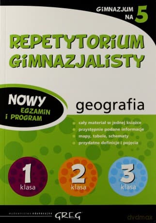 Repetytorium Gimnazjalisty Geografia Klasa1/2/3