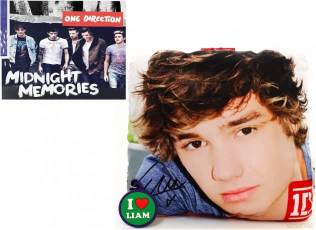 One Direction: Midnight Memories + Liam: Poduszka + Brelok Pakiet