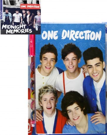 One Direction: Midnight Memories + Notatnik z Długopisem Żelowym Pakiet