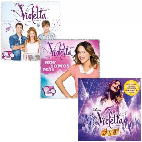 Violetta 1+2 + Violetta - En Vivo Pakiet soundtrack