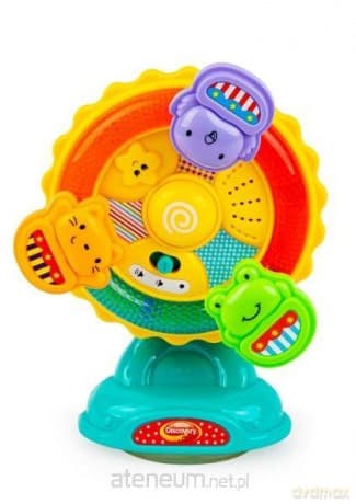 Karuzela zwierzakowa z przyssawką Dumel