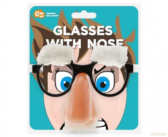 Okulary Profesorek siwy