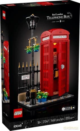 LEGO Ideas Czerwona londyńska budka telefoniczna (21347)