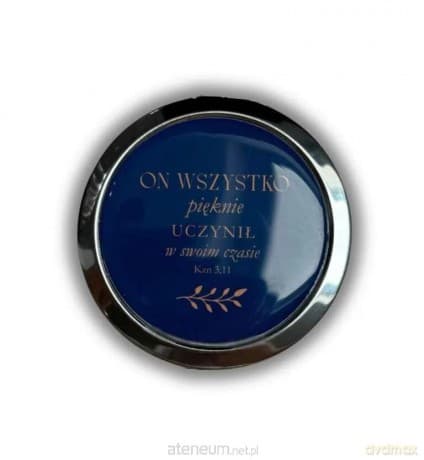 Lusterko kieszonkowe okrągłe - On wszystko