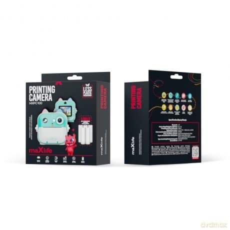 Maxlife aparat drukujący MXPC-100 niebieski