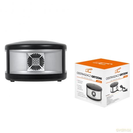 Odstraszacz kun, myszy, szczurów, gryzoni 5 zakresów częstotliwości zasięg do 100m2 230V LTC