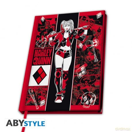 DC COMICS - A5 Notebook Harley Quinn