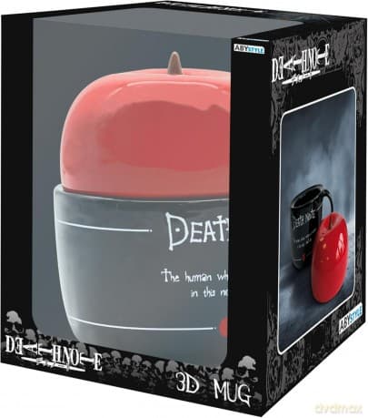 DEATH NOTE - Kubek 3D - Apple