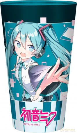 HATSUNE MIKU - Duża szklanka - 400ml - Musical City