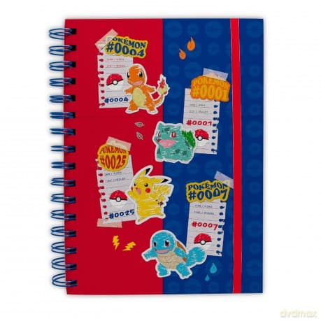 POKEMON - Notebook Blue & Red Partners