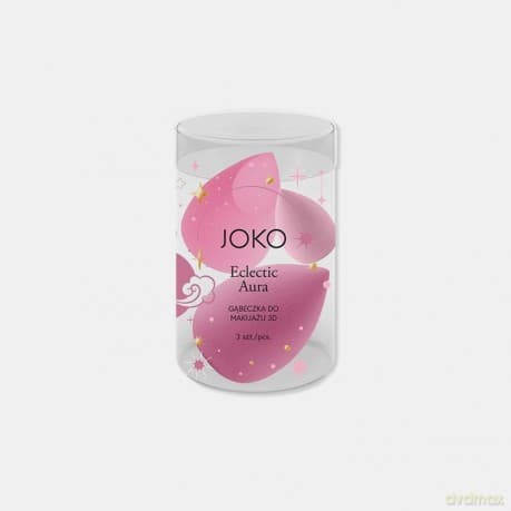 JOKO Gąbeczka do makijażu 3D Eclectic Aura 1op.-3szt