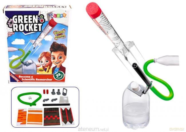 Ekologiczna rakieta na sprężone powietrze 23el