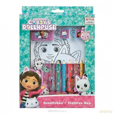 Zestaw kreatywny Koci Domek Gabi 21el