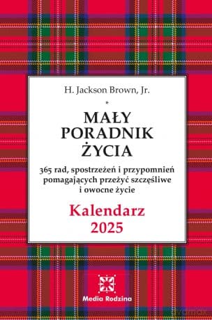 Kalendarz 2025 Mały Poradnik Życia - H. Jackson Brown Jr
