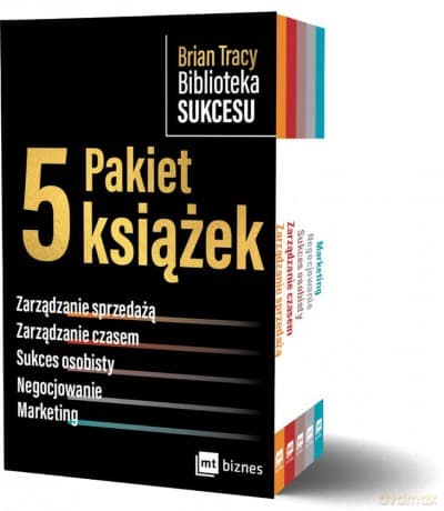 Pakiet Brian Tracy Biblioteka Sukcesu. Zarządzanie sprzedażą / Zarządzanie czasem / Sukces osobisty / Negocjowanie / Marketing - Brian Tracy