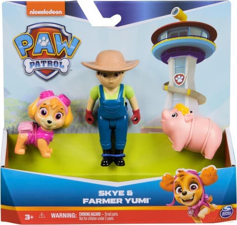Zestaw figurek Psi Patrol Skye i Farmerka Yumi