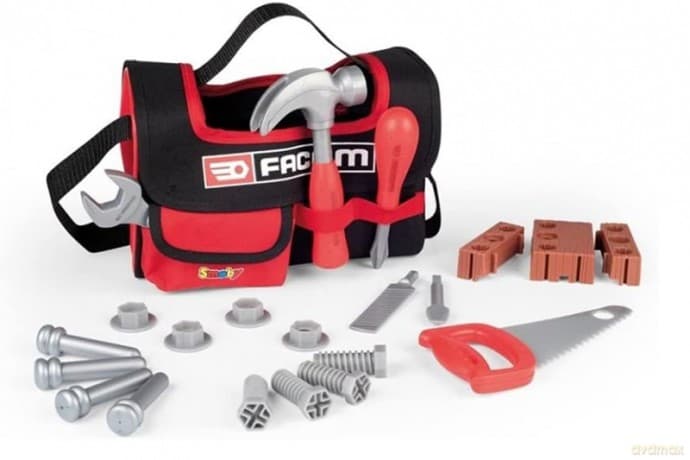 SMOBY torba majsterkowicza+narzędzia 360196